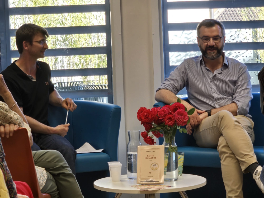 Retour sur la rencontre littéraire du 22 mai avec Étienne Kern IMG 20260522 WA0015 - Retour sur la rencontre littéraire du 22 mai avec Étienne Kern