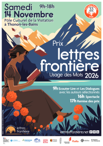 affiche lettres frontiere 2026 A4 212x300 - Prix Lettres Fronti&egrave;re 2026 : quand ? o&ugrave; ? et l'affiche !